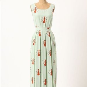 Anthropologie Charlotte by Charlotte Taylor Fire Ants Dress - like new!